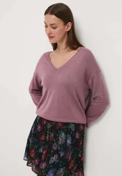 Medicine pulover culoarea roz, light imagine