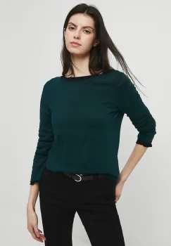 Medicine pulover culoarea verde imagine