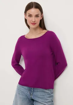 Medicine pulover culoarea violet imagine