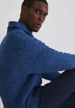 Medicine pulover de bumbac calduros, cu turtleneck imagine