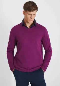 Medicine pulover de bumbac culoarea roz, light imagine