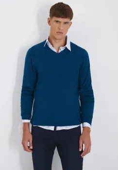 Medicine pulover de bumbac culoarea verde, light imagine