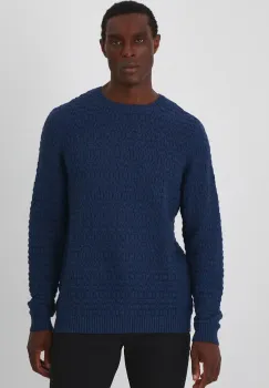 Medicine pulover din amestec de lana barbati, light imagine