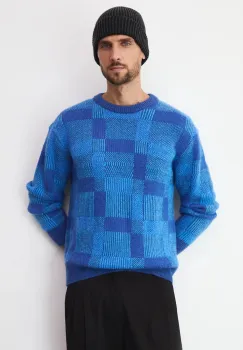 Medicine pulover din amestec de lana calduros imagine