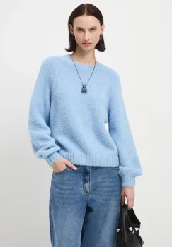 Medicine pulover din lana de alpaca calduros imagine