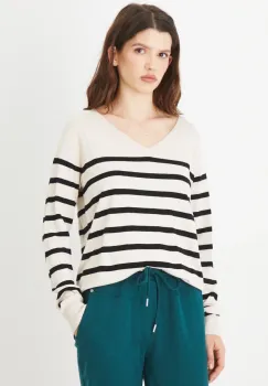 Medicine pulover femei, culoarea bej, light imagine