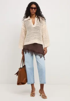 Medicine pulover pentru femei, din bumbac imagine