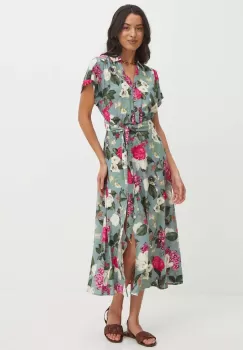 Medicine rochie culoarea turcoaz, maxi, evazati imagine