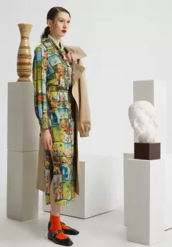 Medicine rochie maxi, evazati imagine