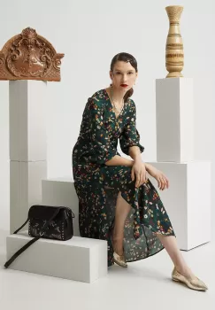 Medicine rochie maxi, evazati imagine