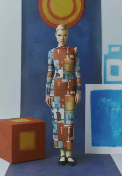 Medicine rochie maxi, mulata imagine