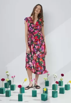 Medicine rochie midi, evazati imagine