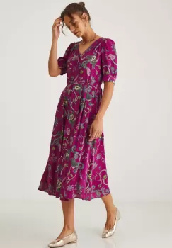 Medicine rochie midi, evazati imagine