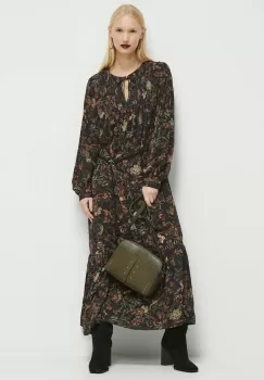 Medicine rochie midi, evazati imagine