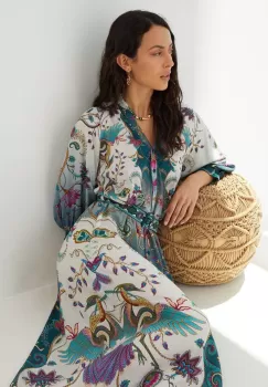 Medicine rochie midi, evazati imagine