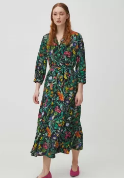 Medicine rochie midi, evazati imagine
