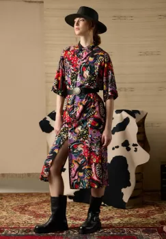 Medicine rochie midi, oversize imagine