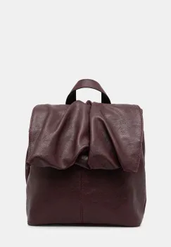 Medicine rucsac culoarea bordo, mic, neted imagine