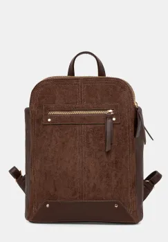 Medicine rucsac culoarea maro, mare, neted imagine