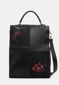 Medicine rucsac culoarea negru, mare, cu imprimeu imagine