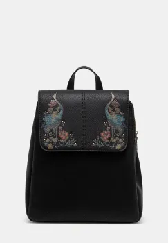 Medicine rucsac culoarea negru, mare, cu imprimeu imagine