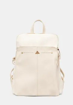 Medicine rucsac femei, culoarea alb, mare, neted imagine