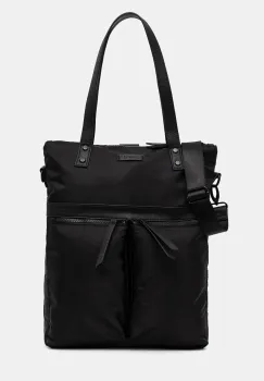 Medicine rucsac femei, culoarea negru, mare, neted imagine
