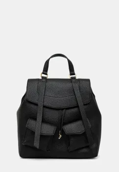 Medicine rucsac femei, culoarea negru, mare, neted imagine