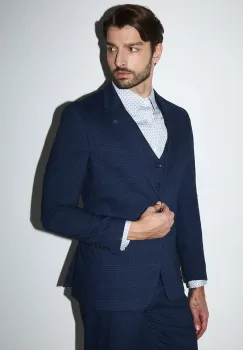 Medicine sacou culoarea albastru marin imagine