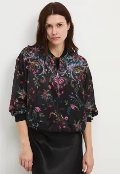 Medicine sacou culoarea negru, oversize, modelator imagine