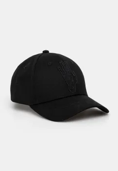Medicine sapca de baseball din bumbac culoarea negru, cu imprimeu imagine