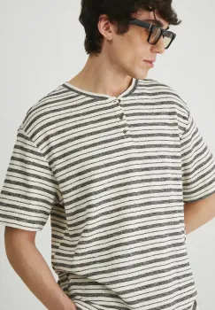 Medicine tricou barbati, culoarea bej, modelator imagine