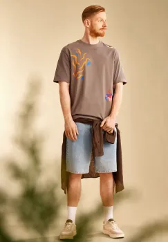 Medicine tricou barbati, culoarea gri, cu imprimeu imagine