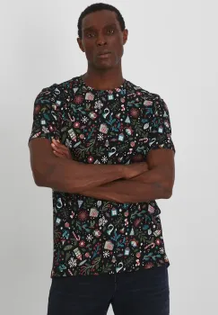 Medicine tricou barbati, culoarea negru, modelator imagine