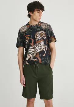 Medicine tricou barbati, culoarea negru, modelator imagine