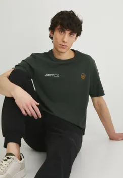 Medicine tricou barbati, culoarea verde, cu imprimeu imagine