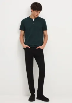 Medicine tricou barbati, culoarea verde, melanj imagine