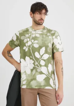Medicine tricou barbati, culoarea verde, modelator imagine