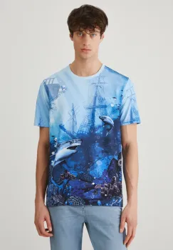 Medicine tricou barbati, modelator imagine