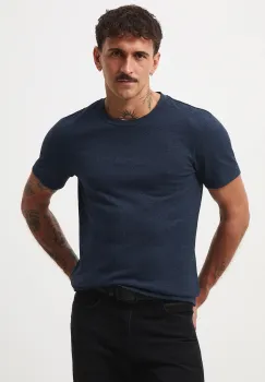 Medicine tricou culoarea albastru marin, melanj imagine