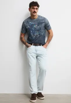 Medicine tricou culoarea albastru marin, modelator imagine