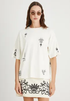 Medicine tricou culoarea bej imagine