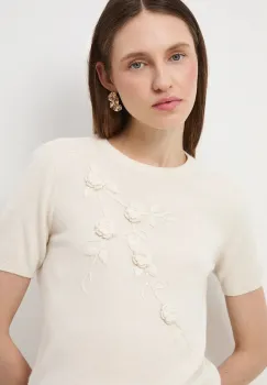 Medicine tricou culoarea bej imagine