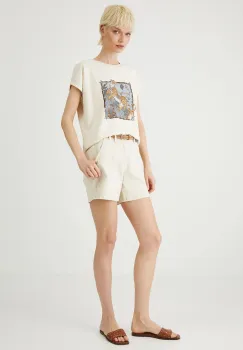 Medicine tricou culoarea bej imagine