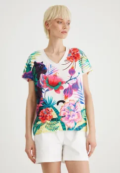 Medicine tricou culoarea bej imagine