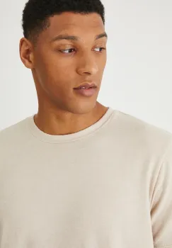 Medicine tricou culoarea bej, melanj imagine