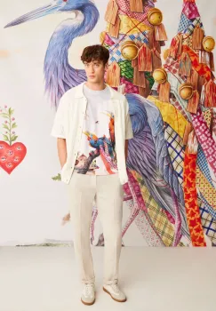 Medicine tricou culoarea bej, modelator imagine