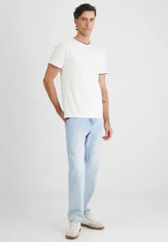 Medicine tricou culoarea bej, uni imagine