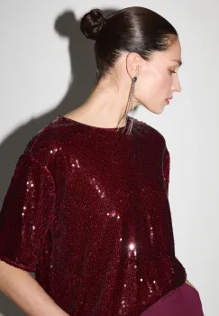 Medicine tricou culoarea bordo imagine