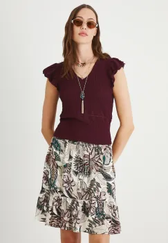 Medicine tricou culoarea bordo imagine